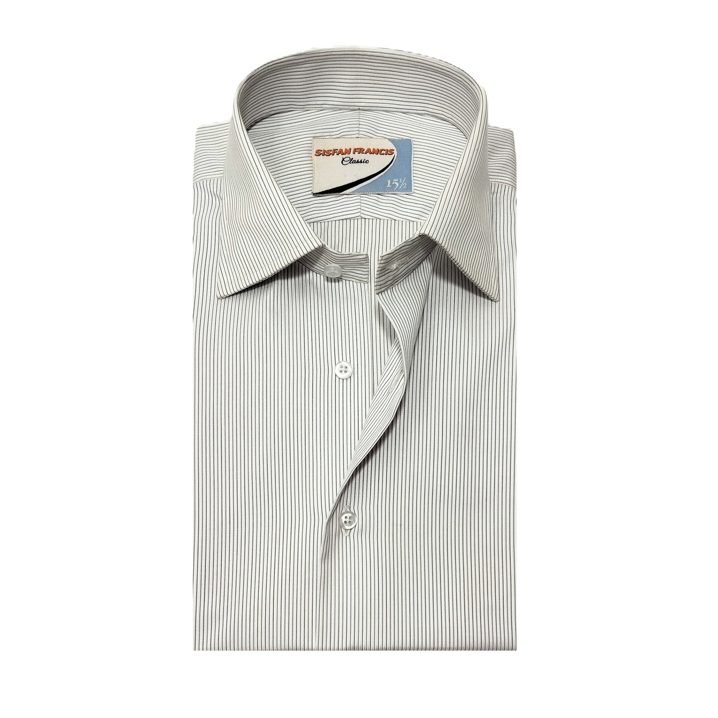 Black n Blue Pin Stripes in Jacquard