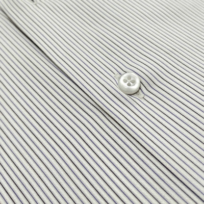 Black n Blue Pin Stripes in Jacquard